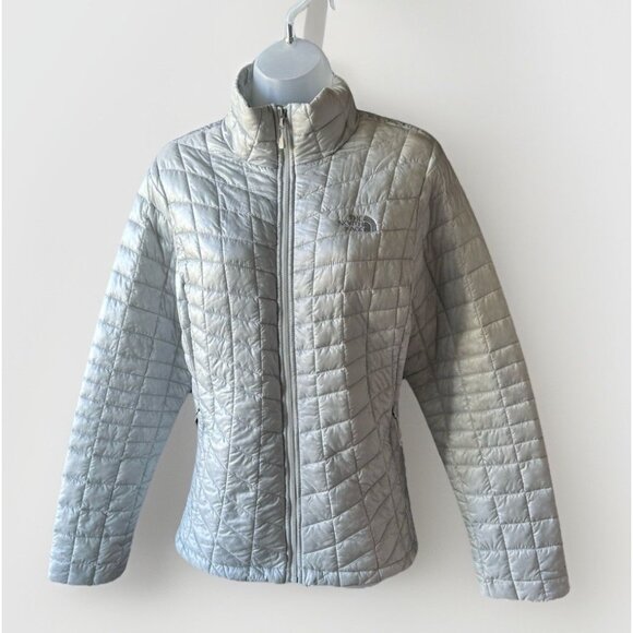 The North Face Thermoball Jacket Womens Size Large Puffer Packable Lightweight - Picture 1 of 10